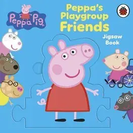 Leporelá, krabičky, puzzle knihy Peppa Pig: Peppas Playgroup Friends Jigsaw Book