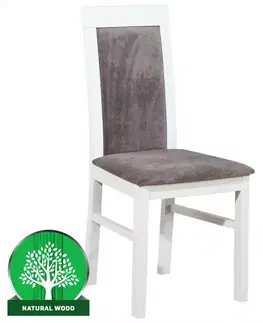 Drevené stoličky Stolička W118 biely newneapol 15