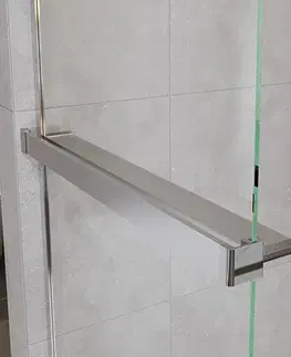 Sprchovacie kúty Mereo Polička k WALK IN, 140 cm, chróm ALU CK10621P