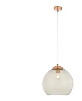Svietidlá Jupiter 1834 - ASTI - Luster na lanku ASTI 1xE27/60W/230V medená 1834