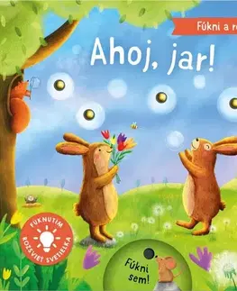 Leporelá, krabičky, puzzle knihy Fúkni a rozsvieť: Ahoj, jar! - Aleksandra Schmidt,Maria Hoeck