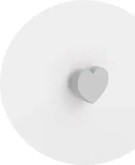 Nočné stolíky NABBI Enos nočný stolík biela / sivá