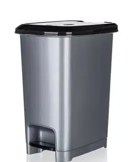 Odpadkové koše Banquet Kôš odpadkový nášľapný STEP 25 l, 25 l