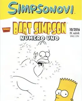 Komiksy Simpsonovi - Bart Simpson 10/2016 - Numero uno - Matt Groening