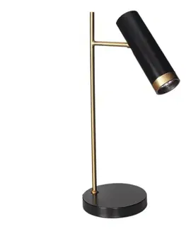 Lampy ByRydens 4002280-4002 - Stolová lampa PULS 1xGU10/7W/230V čierna 4002280-4002