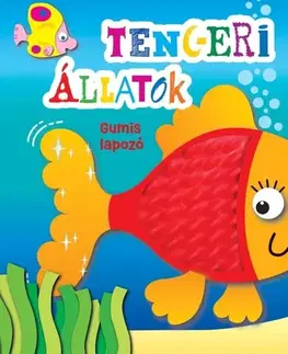 Leporelá, krabičky, puzzle knihy Gumis lapozó - Tengeri állatok - György Rusznák