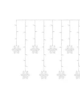 Vianočné dekorácie  LED Vianočný záves 60xLED/1,35W 635x50 cm studená biela DCGW13