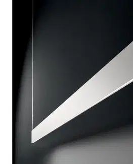 Svietidlá Ideal Lux - LED luster na lanku STEEL LED/24W/230V 3000K CRI 90 120 cm biely 368795