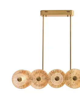 Svietidlá MAXLIGHT P0643 - LED luster na tyči ALLURE LED/51W/230V zlatý P0643