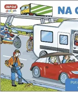 Leporelá, krabičky, puzzle knihy Otvor okienko - Na ceste