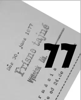 Eseje, úvahy, štúdie Zakázaná výstava 77