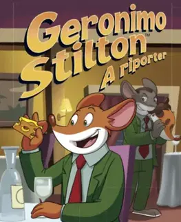 Dobrodružstvo, napätie, western A riporter 6: El a manccsal, Sajtpofa! - Geronimo Stilton