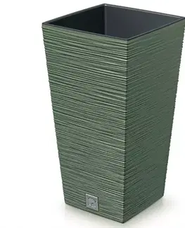 Záhrada Kvetináč Furu štvorec 265 – tmavozelený