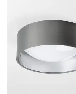 Svietidlá  LED stropné svietidlo LED/12W/230V, priemer 32 cm, sivé/strieborné 9A22018
