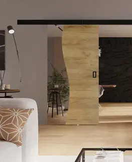 Posuvné dvere KIER Posuvné dvere FALA DUO | 212 cm Farba: Dub craft zlatý