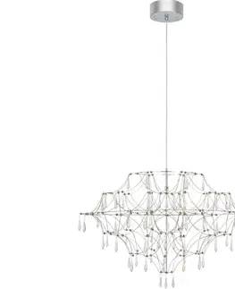 Svietidlá Markslöjd 108870 - LED Stm. krišt. luster na lanku EFESOS LED/25W/230V pr. 80 cm 108870