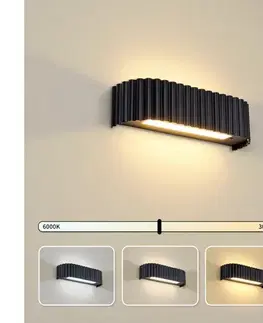 Svietidlá BRILAGI - LED nástenné svietidlo FALCON MODERN LED/10W/230V 30 cm 3000/4500/6000K čierna BRI960