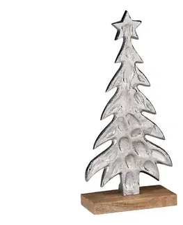 Vianočné dekorácie Eglo 427132 - Vianočná dekorácia BALIGUIAN 27x13 cm stromček/strieborná 427132