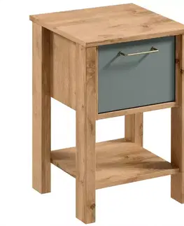 Všetky produkty Nočný Stolík Indygo SN dub wotan-green