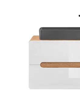 Umývadlá ArtCom Keramické umývadlo UM-6275 SLIM 2 | sivý mat 60 cm