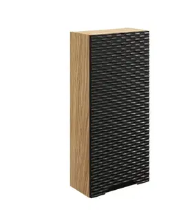 Skrinky do kúpeľne ArtCom Závesná skrinka do kúpeľne OCEAN Black 83-35-1D