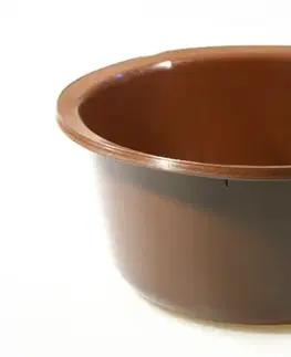 Lavóry, vandle ALFA PLASTIK - Drez do stola 18L, 42cm hnedý, umelá hmota