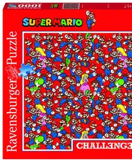 1000 dielikov Ravensburger Challenge Puzzle: Super Mario 1000 Ravensburger