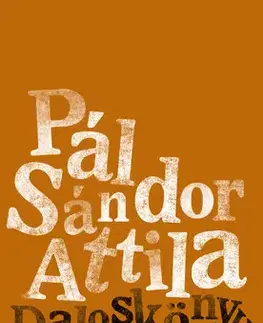 Svetová beletria Daloskönyv - Pál Sándor Attila