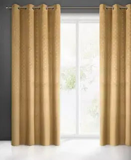Závesy do spálne Záves JULIA 140X250 na priechodkách 384119