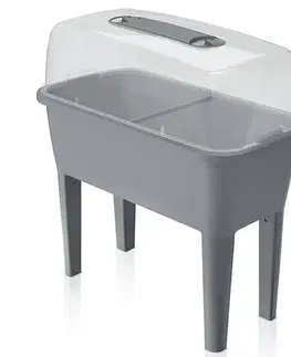 Pareniská NABBI DREP770 plastové parenisko na nožičkách 77 cm sivý kameň