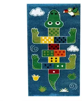 Koberce pre deti Koberec Diamond Kids 0,8/1,5 40016 430 modrý
