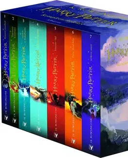 Fantasy, upíri Harry Potter - box 1-7 - Kompletní kolekce - Joanne K. Rowling,Jonny Duddle,Pavel Medek,Vladimír Medek