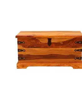Truhlice Truhlica Jali 90x45x45 z indického masívu palisander