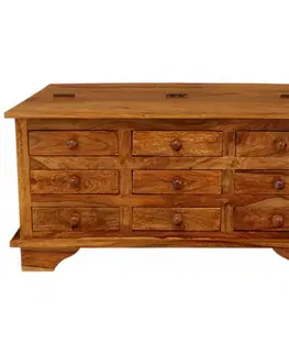 Truhlice Konferenčný stolík 90x45x60 indický masív palisander