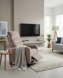 Kreslá KONDELA Turner New relaxačné kreslo hnedá