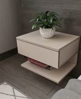 Nočné stolíky Nočný stolík Vivid - Beige