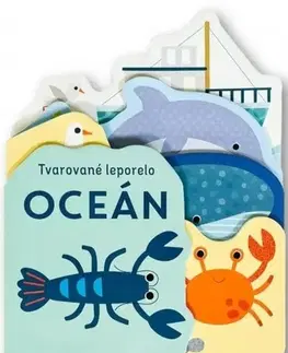 Leporelá, krabičky, puzzle knihy Oceán - Tvarované leporelo - Sally Payne