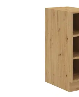 Kuchynské skrinky AXEL dolný regál 30D OTW, dub artisan
