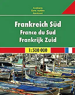 Do auta Francúzsko-juh 1:500 000 Automapa