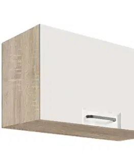 Kuchynské skrinky visiace Skrinka do kuchyne Favorit 36g Sonoma/White