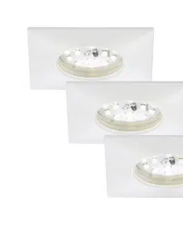 Svietidlá Briloner 7205-036 - SADA 3x LED Podhľadové svietidlo ATTACH LED/5W/230V IP44 biela 7205-036