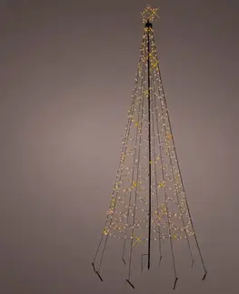 Vybavenie a dekorácie bytu Vianočný stromček LED 320CM 490474 WW ZEW BLACK