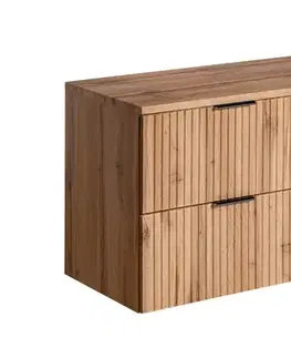 Nábytok ArtCom Kúpeľňová skrinka s doskou ADEL Oak D120/1 | 120 cm