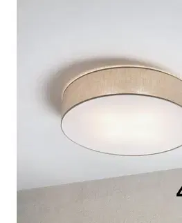 Svietidlá BRILAGI - LED stropné svietidlo SIRIJA 4xE27/15W/230V priemer 60 cm béžové 8590828019459