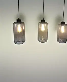 Moderné lampy do obývačky Luster Marco 2078 Grafit Lw3