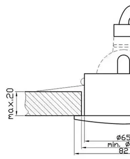 Stropná svetla Stropné svietidlo Sh-10 IP65 Mr16