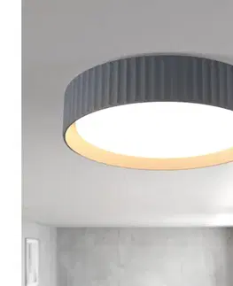 Svietidlá BRILAGI - LED stropné svietidlo LUCIA LED/24W/230V priemer 31 cm sivá WO800-OEM39-30