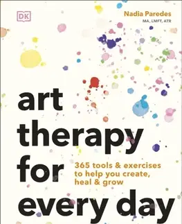 Motivačná literatúra Art Therapy for Every Day - Nadia Paredes