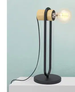 Lampy Eglo 43543 - Stolná lampa CHIEVELEY 1xE27/28W/230V 43543
