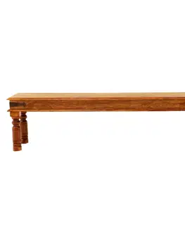 Jedálenské zostavy Lavica Jali 175x40 z indického masívu palisander